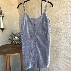Velvet mini dress!